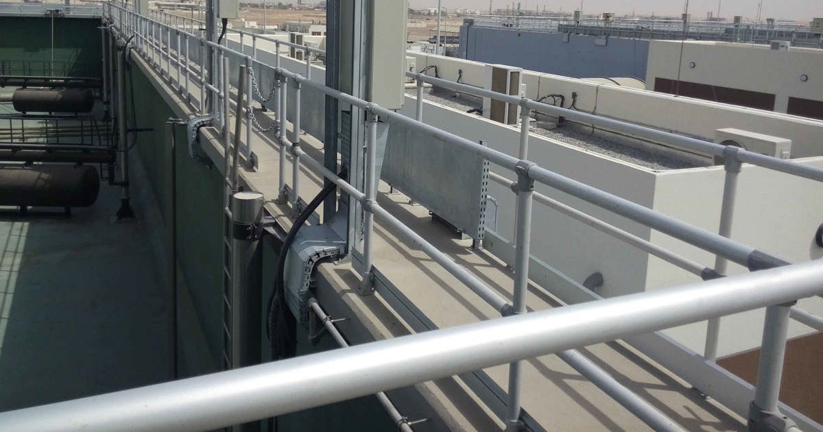 Kee Lite® Aluminum Railings - Modular Guardrail Components - Kee Safety
