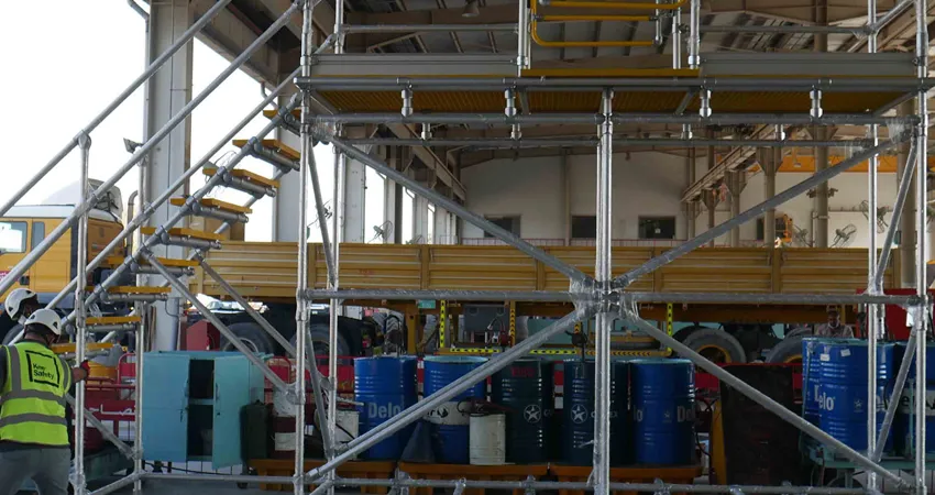 Movable Type Platform Mobile Work Platforms, Movable Maintenance Stands - Kee Safety